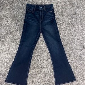 American Eagle high waisted flare jeans